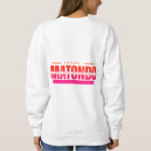 Sweatfrau Matondo Sweatshirt (Rückseite)