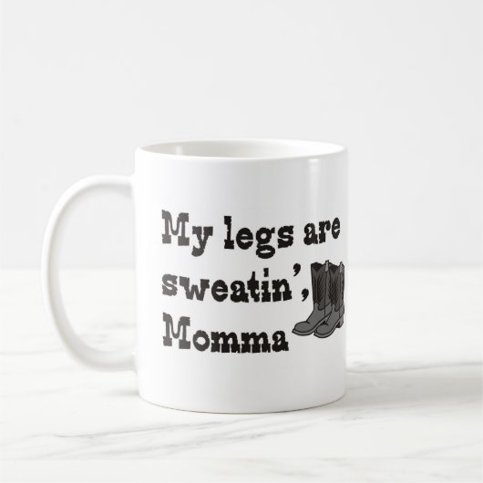 Sweatin Momma Kaffeetasse (Links)