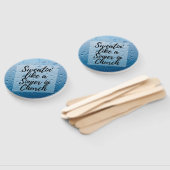 Sweatin' wie ein Sinner in Church Hand Fan Fächer (Non-assembled)