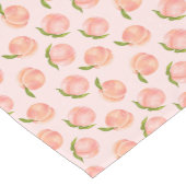 Sweatpfirsichmuster Kurzer Tischläufer (Ecke)