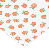 Sweatpfirsichmuster Kurzer Tischläufer (Ecke)