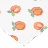 Sweatpfirsichmuster Tischdecke (Schrägansicht)