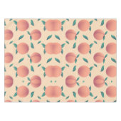 Sweatpfirsichmuster Tischdecke (Vorderseite (Horizontal))