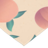 Sweatpfirsichmuster Tischdecke (Schrägansicht)