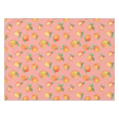Sweatpfirsichmuster Tischdecke (Vorderseite (Horizontal))
