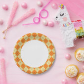 Sweatshintergrund Pappteller (Party)