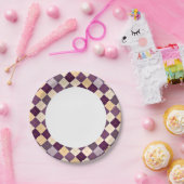 Sweatshintergrund Pappteller (Party)