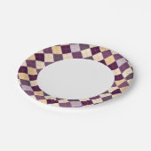 Sweatshintergrund Pappteller (Schrägansicht)