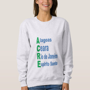 Sweatshirt ash BRAZIL TOURISMUS