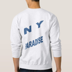 Sweatshirt auf dem Rücken eines Mannes NEW YORK PA