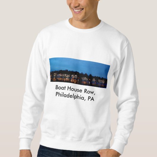 Sweatshirt… Boots-Haus-Reihe, Philadelphia, PA Sweatshirt (Vorderseite)