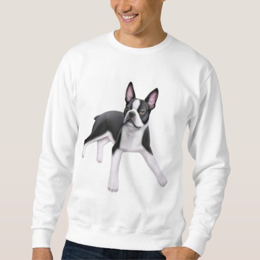 Sweatshirt Bostons Terrier (Vorderseite)