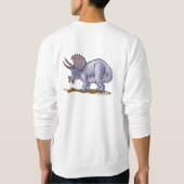 Sweatshirt-CartoonTriceratops Sweatshirt (Rückseite)