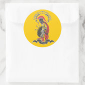 Sweatshirt Citation Jugurtha Runder Aufkleber (Tasche)