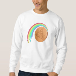 Sweatshirt Dalgona Triangle Melting Rainbow