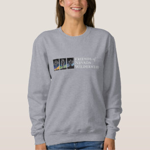 Sweatshirt (Dark Sky Logo - Weiß)