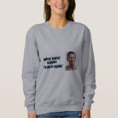 Sweatshirt der Frau (Vorderseite)