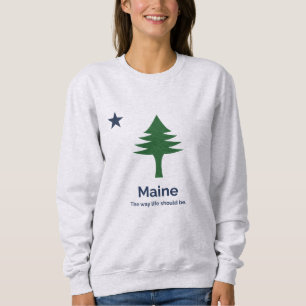 Sweatshirt der MainState-Flagge
