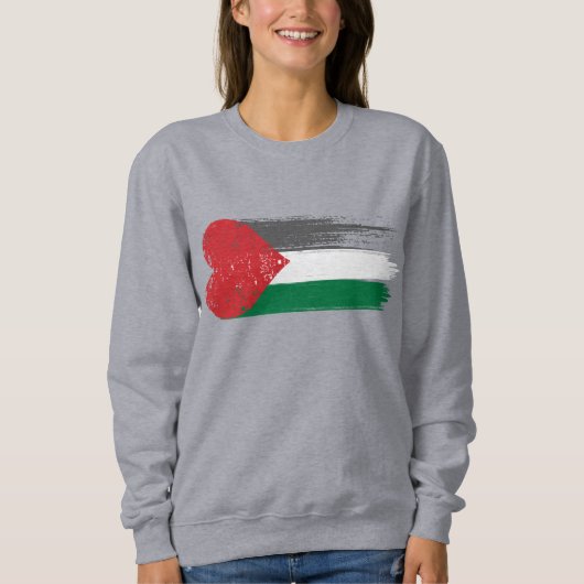 Sweatshirt der palästinensischen Solidarität | Lie (Vorderseite)