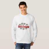 Sweatshirt der Schweiz Edelweiss T-Shirt (Vorne ganz)