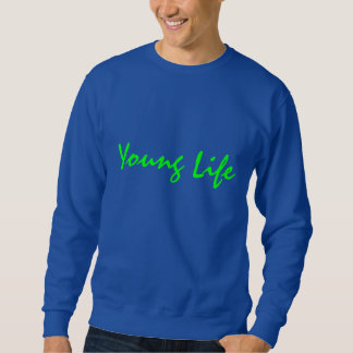 Sweatshirt des jungen Lebens mit Beschriftung