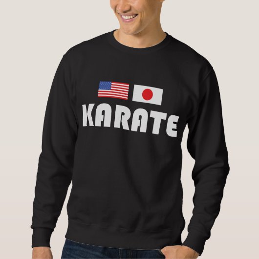 Sweatshirt des Karate-US/Japan (Vorderseite)