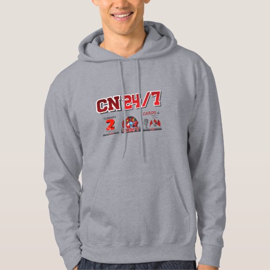 Sweatshirt des Netz-CN24-7 - Männer (Vorderseite)