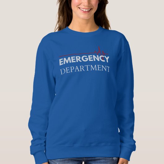 Sweatshirt des Notdienstes (Vorderseite)