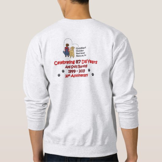 Sweatshirt Dual-GH-Logo (Rückseite)