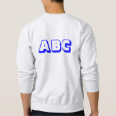 Sweatshirt - Familienbaum (Rückseite)