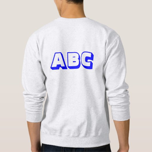 Sweatshirt - Familienbaum (Rückseite)