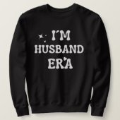 Sweatshirt for a newlywed boyfriend or husband (Design vorne)