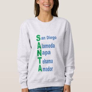 Sweatshirt, Frau TOURISMUS KALIFORNIEN Sweatshirt