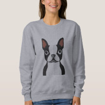 Sweatshirt-Frauen Bostons Terrier