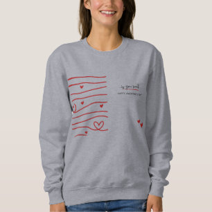 Sweatshirt Frauen Geschenk für Valentinstag