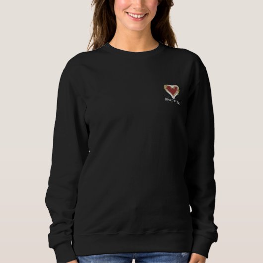 SWEATSHIRT FRAUEN KUNST UND DESIGN (Vorderseite)