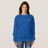 SWEATSHIRT FRAUEN KUNST UND DESIGN (Vorne ganz)