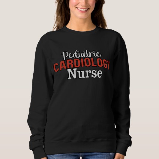 Sweatshirt für die pädiatrische Kardiologie (Vorderseite)