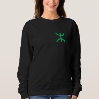 Sweatshirt für Frauen mit Flagge von Amazigh