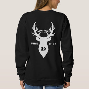 Sweatshirt für Frauen - Stag fireitup + 30 Jahre