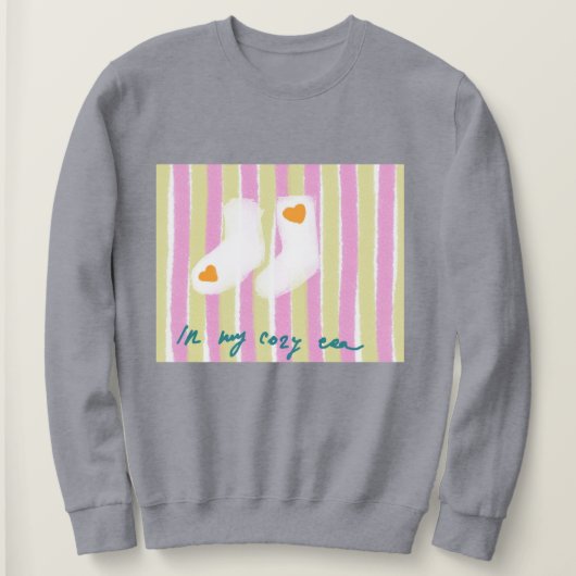 Sweatshirt für gemütliche Tage (Design vorne)