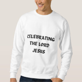 Sweatshirt für Männer - Weihnachten - Jesus feiern