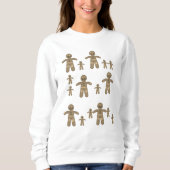Sweatshirt Gingerbread Man (Vorderseite)