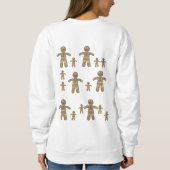 Sweatshirt Gingerbread Man (Rückseite)