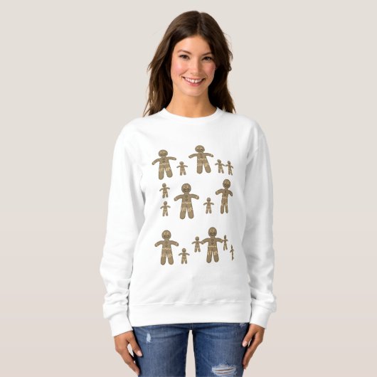 Sweatshirt Gingerbread Man (Vorne ganz)