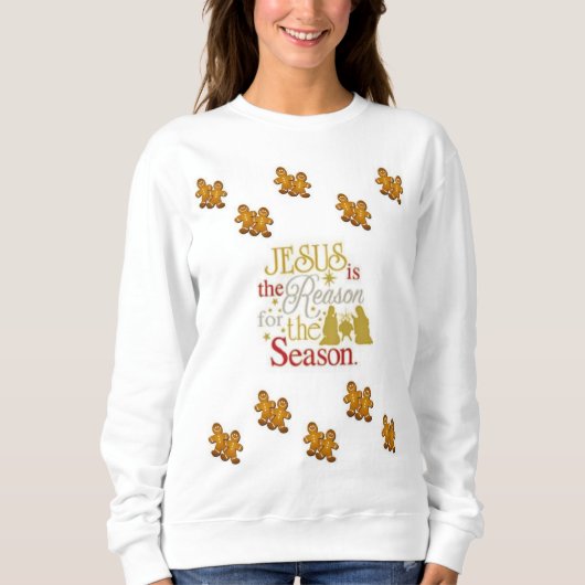 Sweatshirt Gingerbread Man (Vorderseite)