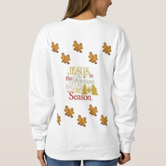 Sweatshirt Gingerbread Man (Rückseite)