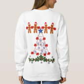 Sweatshirt Gingerbread Man (Rückseite)