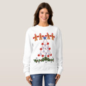 Sweatshirt Gingerbread Man (Vorne ganz)