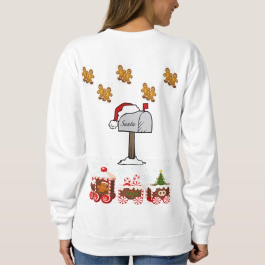 Sweatshirt Gingerbread Man (Rückseite)